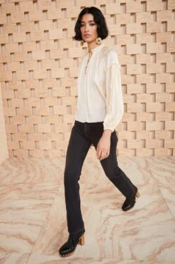 ULLA JOHNSON Maeve Blouse - Dawn -Olivia Fashion Shop SHOT 045 ULLA JOHNSON MAEVE BLOUSE DAWN UJ990237 0025