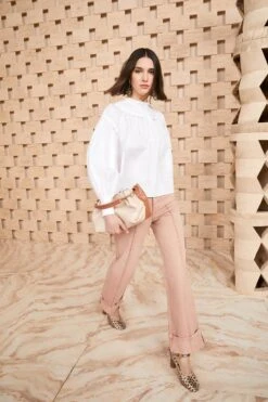 ULLA JOHNSON Marika Blouse - Blanc -Olivia Fashion Shop SHOT 165 0094 ULLA JOHNSON MARIKA BLOUSE BLANC UJ990208 view 1