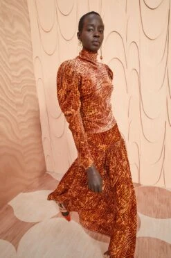 ULLA JOHNSON Althea Turtleneck - Sienna -Olivia Fashion Shop ULLA JOHNSON Althea Turtleneck SIENNA 0075