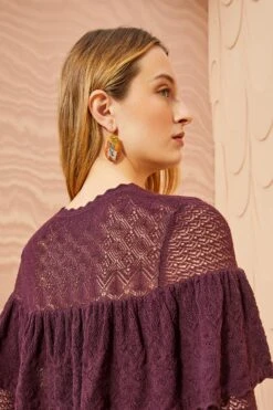 ULLA JOHNSON Augustina Pullover - Mahogany -Olivia Fashion Shop ULLA JOHNSON Augustina Pullover MAHOGANY 04