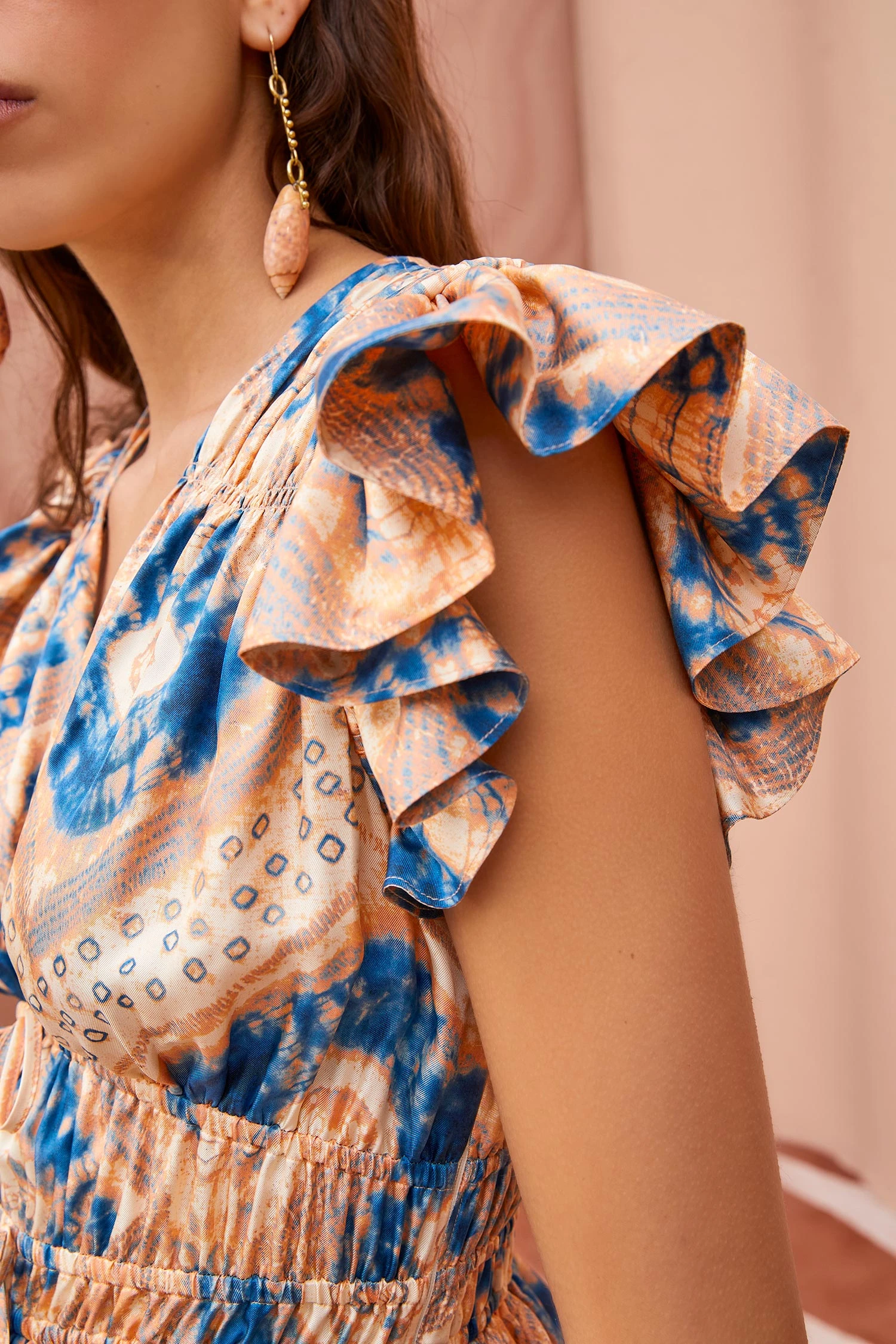 ULLA JOHNSON Avia Dress - Fossil 2 ULLA JOHNSON Avia Dress - Fossil - Image 2