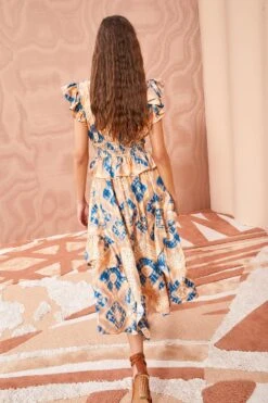 ULLA JOHNSON Avia Dress - Fossil 8 ULLA JOHNSON Avia Dress - Fossil -Olivia Fashion Shop ULLA JOHNSON Avia Dress FOSSIL 04