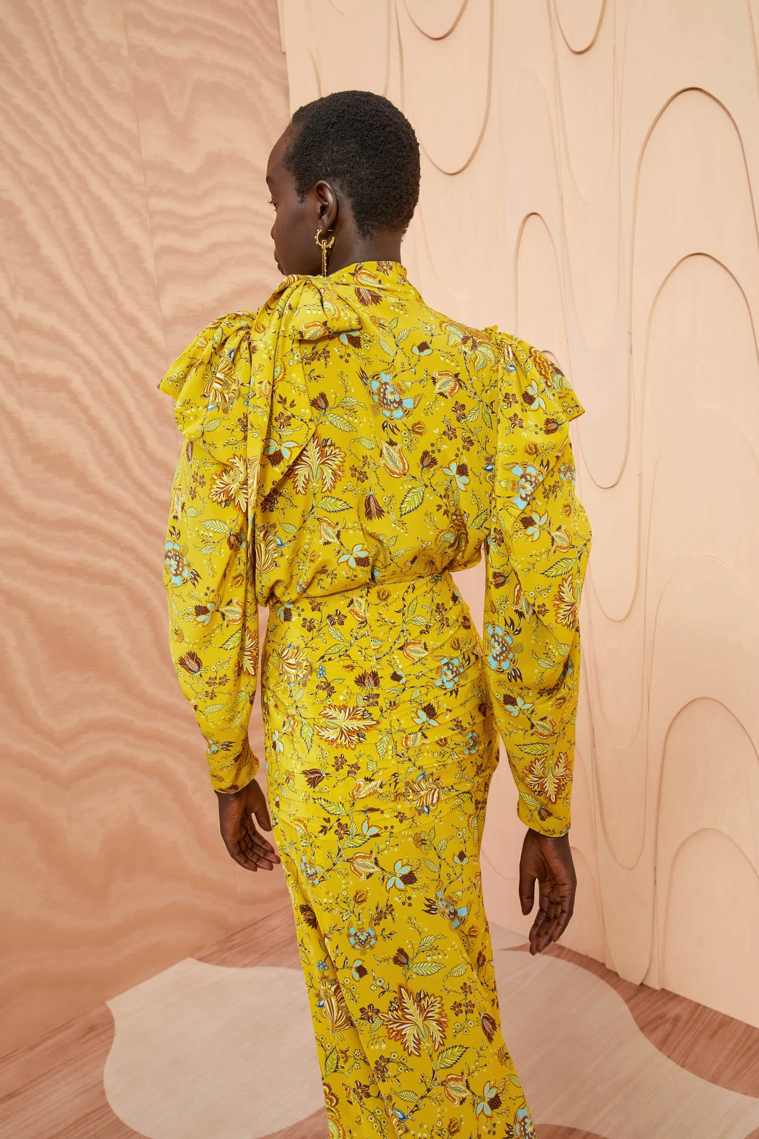 ULLA JOHNSON Brea Blouse - Mimosa 5 ULLA JOHNSON Brea Blouse - Mimosa - Image 5