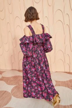 ULLA JOHNSON Caprice Dress - Zinnia -Olivia Fashion Shop ULLA JOHNSON Caprice Dress ZINNIA 04.pg