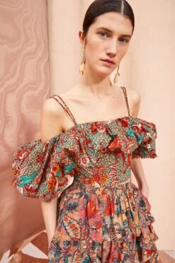 ULLA JOHNSON Carla Top - Primrose -Olivia Fashion Shop ULLA JOHNSON Carla Top PRIMROSE 04