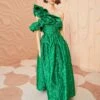 ULLA JOHNSON Cosima Gown - Emerald