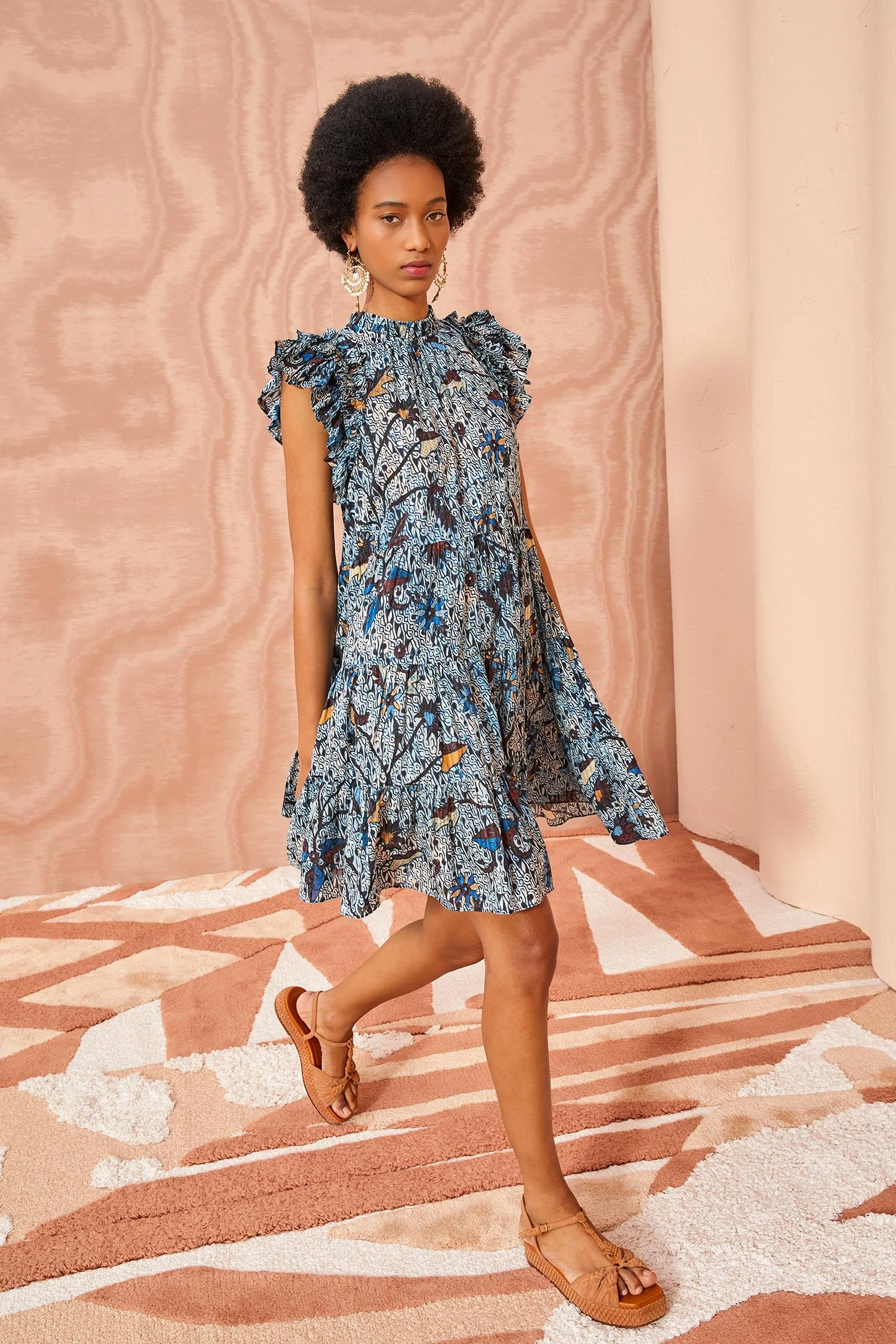 ULLA JOHNSON Denia Dress - Morning Glory 1 ULLA JOHNSON Denia Dress - Morning Glory