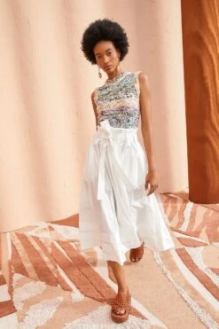 ULLA JOHNSON Dylan Skirt - Pristine -Olivia Fashion Shop ULLA JOHNSON Dylan Skirt PRISTINE 05