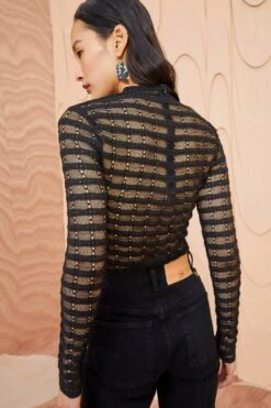 ULLA JOHNSON Emma Top - Noir -Olivia Fashion Shop ULLA JOHNSON Emma Top NOIR 0121