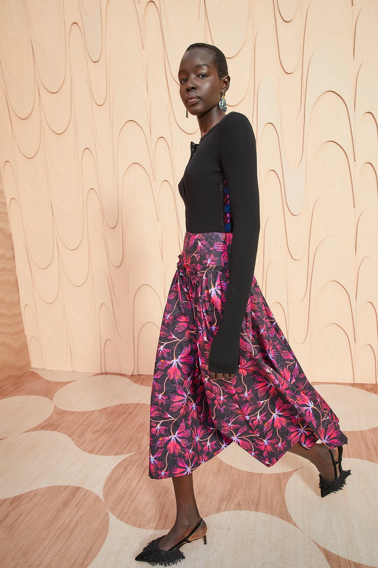 ULLA JOHNSON Emmy Skirt - Zinnia 3 ULLA JOHNSON Emmy Skirt - Zinnia - Image 3