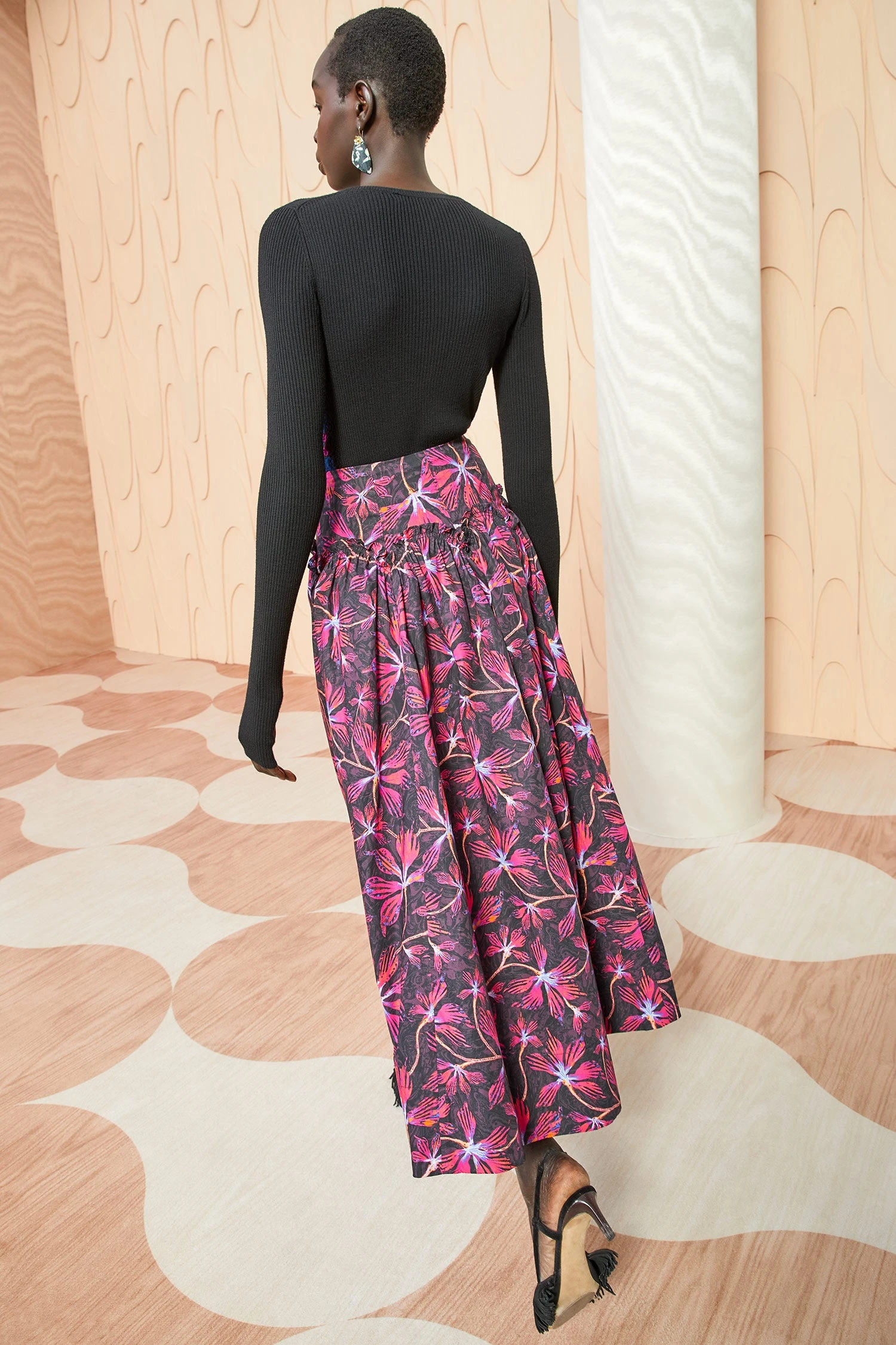 ULLA JOHNSON Emmy Skirt - Zinnia 4 ULLA JOHNSON Emmy Skirt - Zinnia - Image 4