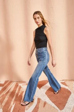 ULLA JOHNSON Fia Top - Noir -Olivia Fashion Shop ULLA JOHNSON FIA TOP NOIR 04