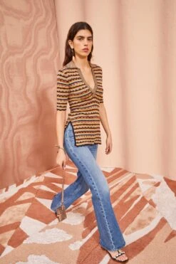 ULLA JOHNSON Felix Top - Tiger's Eye -Olivia Fashion Shop ULLA JOHNSON Felix Top TIGER SEYE 0040