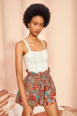 ULLA JOHNSON Giselle Top - Chalk -Olivia Fashion Shop ULLA JOHNSON Giselle Top CHALK 03