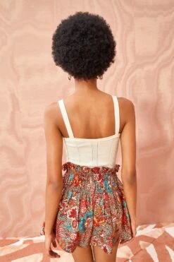 ULLA JOHNSON Giselle Top - Chalk -Olivia Fashion Shop ULLA JOHNSON Giselle Top CHALK 04