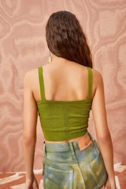 ULLA JOHNSON Giselle Top - Willow -Olivia Fashion Shop ULLA JOHNSON Giselle Top WILLOW 0077