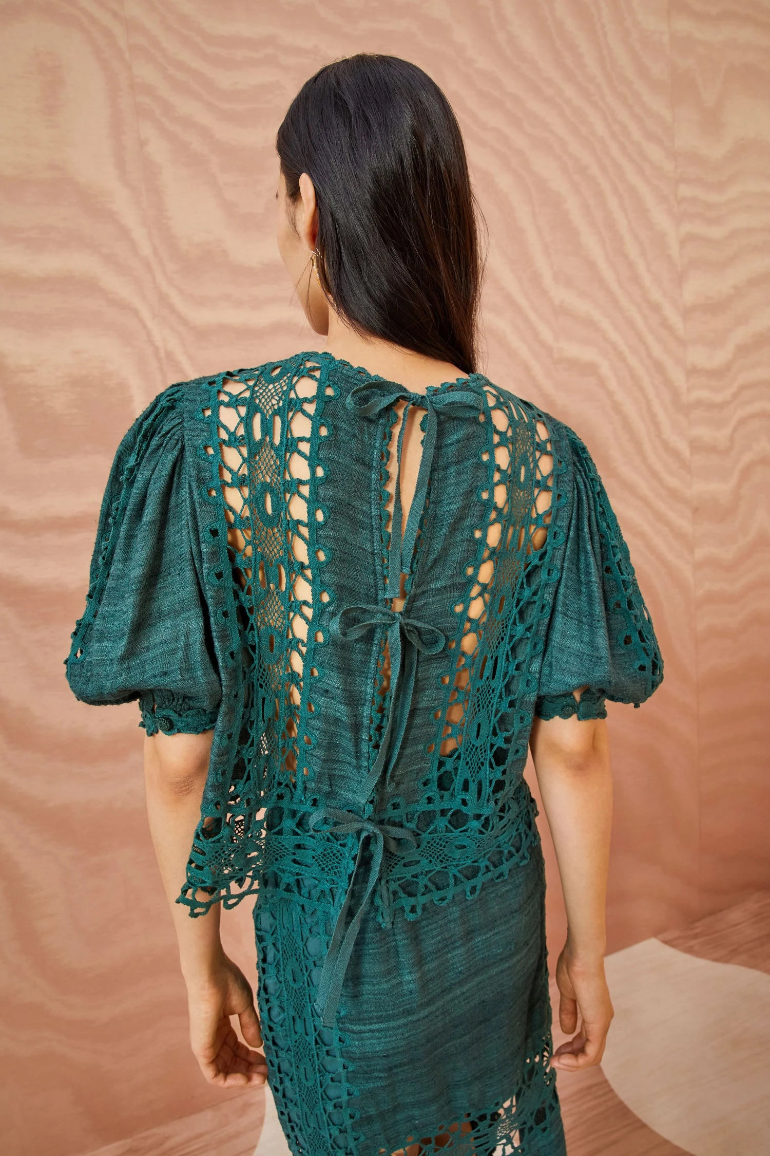 ULLA JOHNSON Gita Top - Cypress 5 ULLA JOHNSON Gita Top - Cypress - Image 5