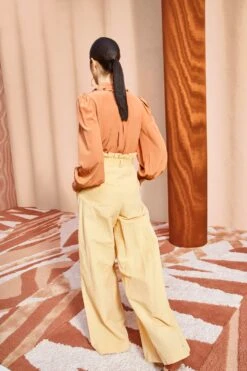 ULLA JOHNSON Gitana Pants - Dune -Olivia Fashion Shop ULLA JOHNSON Gitana Pants DUNE 0211