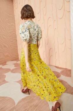 ULLA JOHNSON Imani Skirt - Mimosa -Olivia Fashion Shop ULLA JOHNSON Imani Skirt MIMOSA 0127