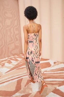 ULLA JOHNSON Imara Dress - Honeycomb -Olivia Fashion Shop ULLA JOHNSON Imara Dress HONEYCOMB 04