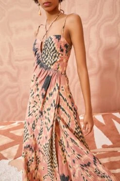 ULLA JOHNSON Imara Dress - Honeycomb -Olivia Fashion Shop ULLA JOHNSON Imara Dress HONEYCOMB 05