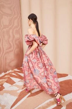 ULLA JOHNSON Izra Gown - Passionflower -Olivia Fashion Shop ULLA JOHNSON Izra Gown PASSIONFLOWER 04