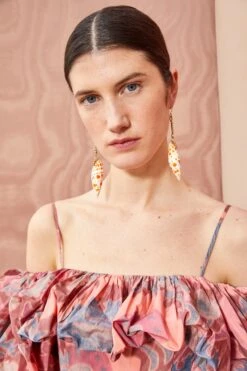 ULLA JOHNSON Izra Gown - Passionflower -Olivia Fashion Shop ULLA JOHNSON Izra Gown PASSIONFLOWER 05