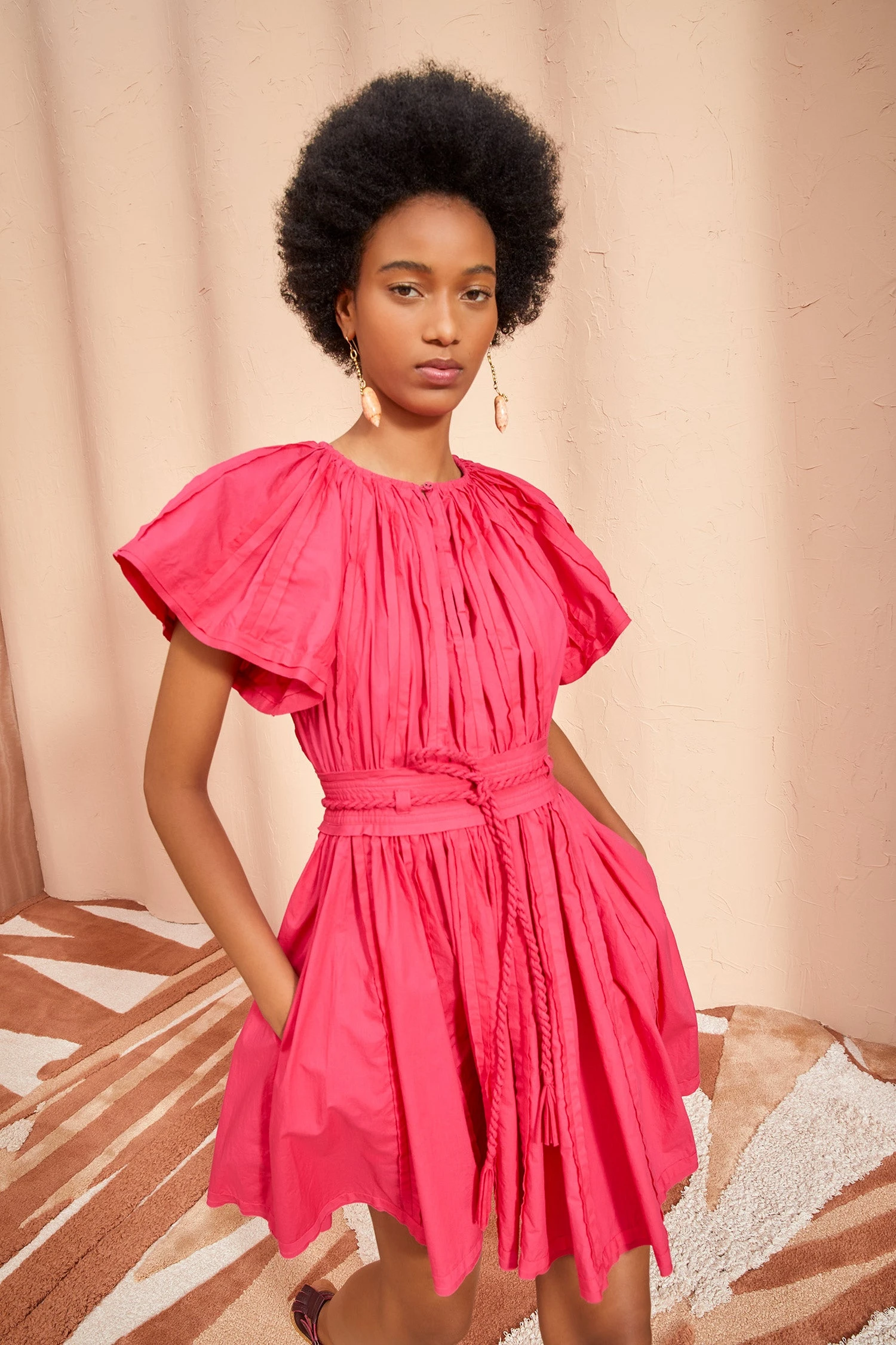 ULLA JOHNSON Jessa Dress - Orchid 2 ULLA JOHNSON Jessa Dress - Orchid - Image 2