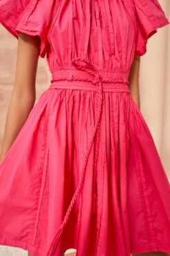 ULLA JOHNSON Jessa Dress - Orchid 7 ULLA JOHNSON Jessa Dress - Orchid -Olivia Fashion Shop ULLA JOHNSON Jessa Dress ORCHID 03