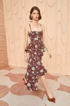 ULLA JOHNSON Josanna Gown - Heliotrope -Olivia Fashion Shop ULLA JOHNSON Josanna Gown HELIOTROPE 0029