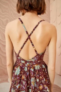 ULLA JOHNSON Josanna Gown - Heliotrope -Olivia Fashion Shop ULLA JOHNSON Josanna Gown HELIOTROPE 02 ALT UPDATE 1