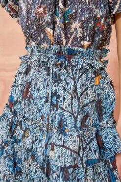 ULLA JOHNSON Josette Skirt - Morning Glory -Olivia Fashion Shop ULLA JOHNSON Josette Skirt MORNING GLORY 05
