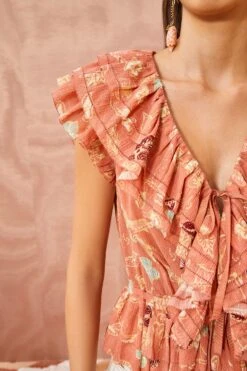 ULLA JOHNSON Kaede Top - Mesa Floral -Olivia Fashion Shop ULLA JOHNSON Kaede Top MESA FLORAL 02 ALT