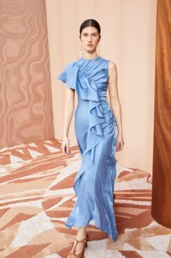 ULLA JOHNSON Lali Dress - River