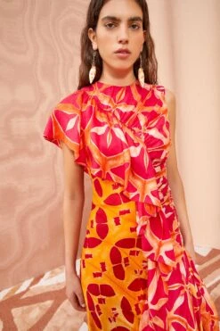 ULLA JOHNSON Lali Dress - Tigerlilly -Olivia Fashion Shop ULLA JOHNSON Lali Dress TIGERLILLY 02 ALT