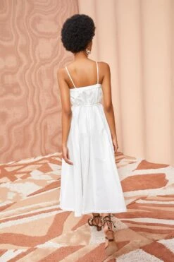 ULLA JOHNSON Leela Dress - Pristine -Olivia Fashion Shop ULLA JOHNSON Leela Dress PRISTINE 05