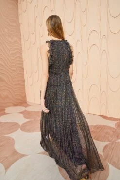 ULLA JOHNSON Lirra Gown - Peridot -Olivia Fashion Shop ULLA JOHNSON Lirra Gown PERIDOT 03