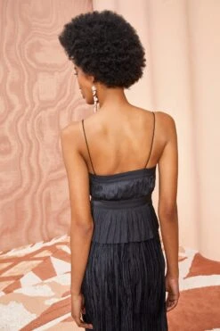 ULLA JOHNSON Lise Top - Noir -Olivia Fashion Shop ULLA JOHNSON Lise Top NOIR 04