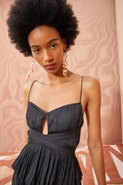 ULLA JOHNSON Lise Top - Noir -Olivia Fashion Shop ULLA JOHNSON Lise Top NOIR 05