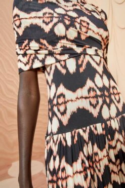 ULLA JOHNSON Livia Dress - Obsidian -Olivia Fashion Shop ULLA JOHNSON Livia Dress OBSIDIAN 02 ALT