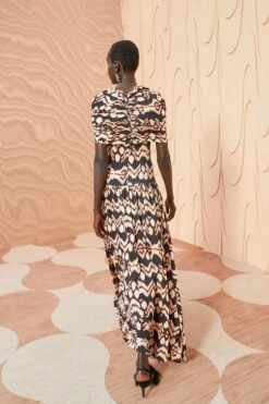 ULLA JOHNSON Livia Dress - Obsidian -Olivia Fashion Shop ULLA JOHNSON Livia Dress OBSIDIAN 04