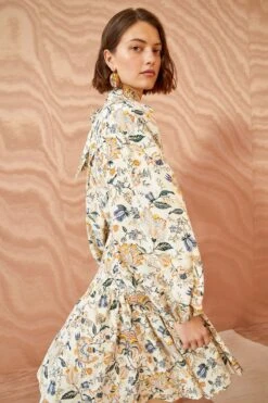 ULLA JOHNSON Lula Dress - Gardenia -Olivia Fashion Shop ULLA JOHNSON Lula Dress GARDENIA 0114