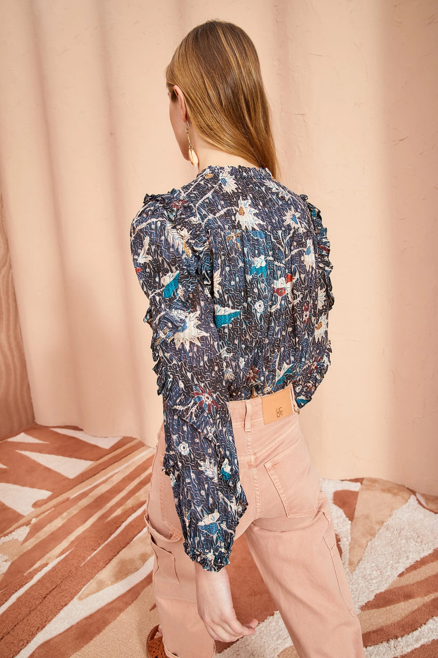 ULLA JOHNSON Manet Blouse - Jet 4 ULLA JOHNSON Manet Blouse - Jet - Image 4