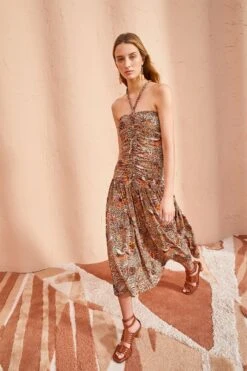ULLA JOHNSON Marcella Dress - Wheat Flower -Olivia Fashion Shop ULLA JOHNSON Marcella Dress WHEAT FLOWER 03