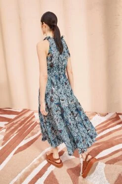 ULLA JOHNSON Mariam Dress - Morning Glory -Olivia Fashion Shop ULLA JOHNSON Mariam Dress MORNING GLORY 04