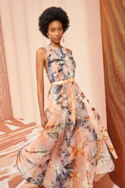 ULLA JOHNSON Marietta Dress - Fire Opal -Olivia Fashion Shop ULLA JOHNSON Marietta Dress FIREOPAL 0052