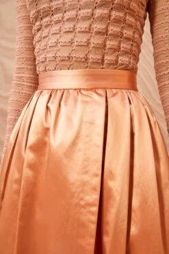 ULLA JOHNSON Maxine Skirt - Copper -Olivia Fashion Shop ULLA JOHNSON Maxine Skirt COPPER 02 ALT