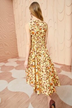 ULLA JOHNSON Mimi Dress - Lotus -Olivia Fashion Shop ULLA JOHNSON Mimi Dress LOTUS 04