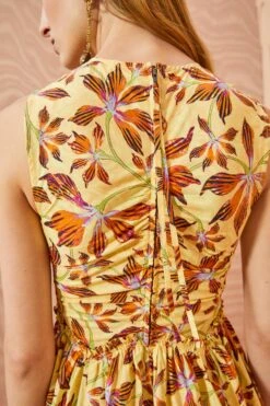 ULLA JOHNSON Mimi Dress - Lotus -Olivia Fashion Shop ULLA JOHNSON Mimi Dress LOTUS 05