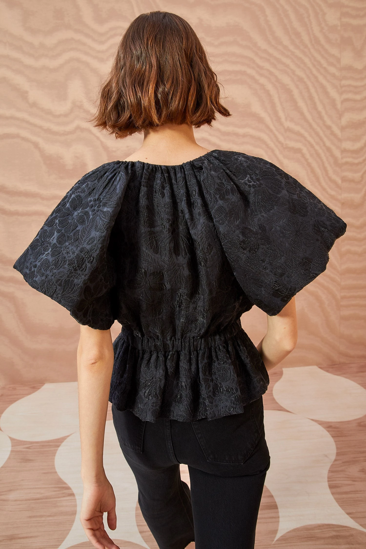 ULLA JOHNSON Mirabelle Top - Noir 4 ULLA JOHNSON Mirabelle Top - Noir - Image 4